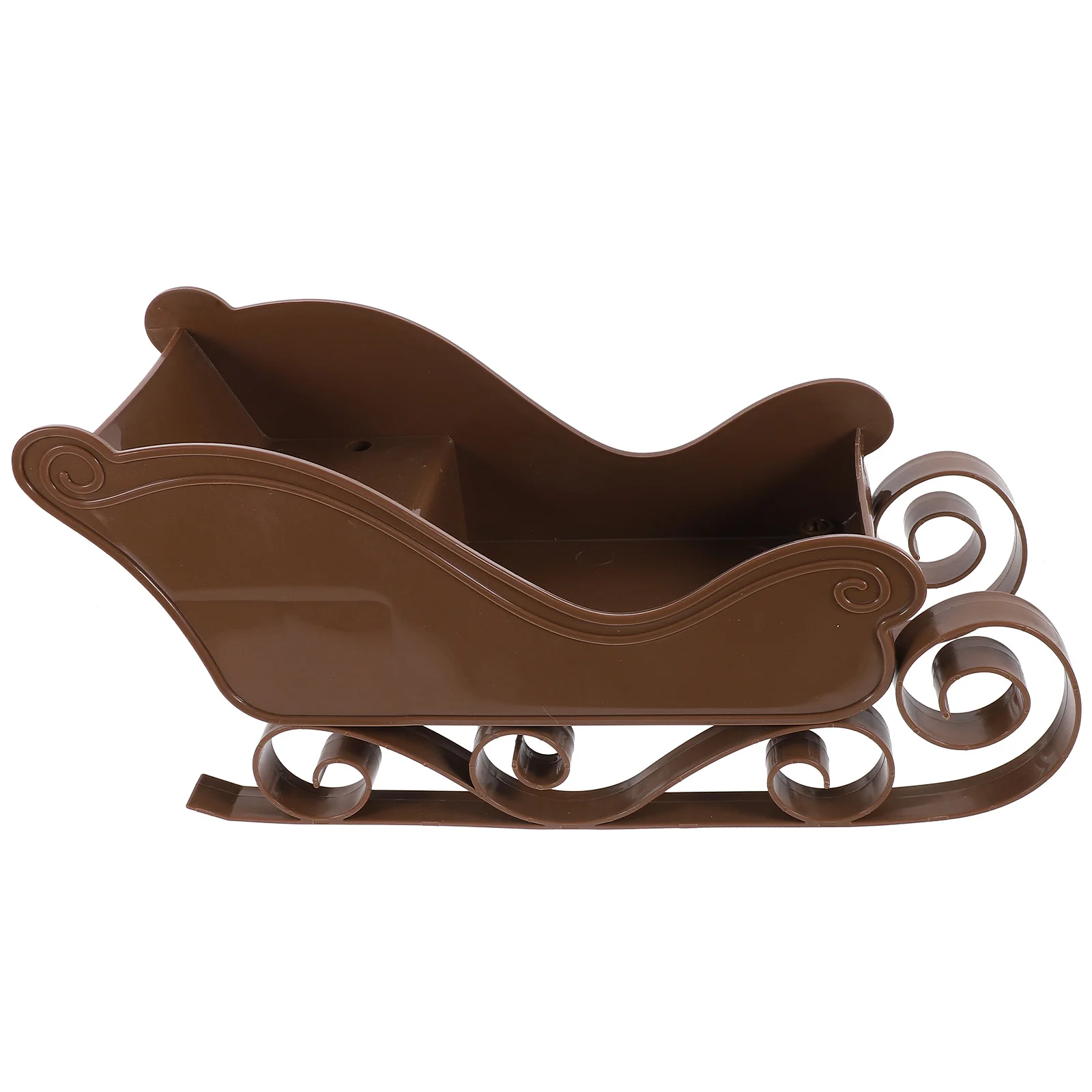 

Sleigh Christmas Decor Mini Sled Ornament for Tree Desktop Festive Holiday Display Delicate Xmas Scene Decoration Yuletide Charm