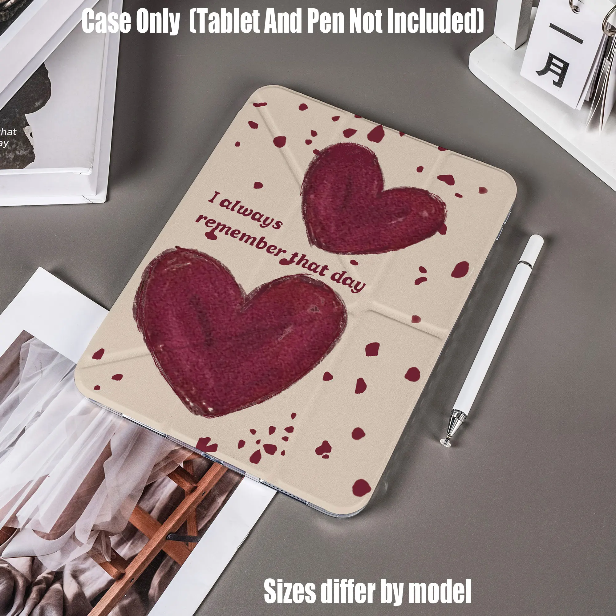 Slim Fit Premium TPU Tablet Cover, Shockproof Durable Lightweight Protective Case for iPad Samsung Huawei Honor Redmi Xiaomi