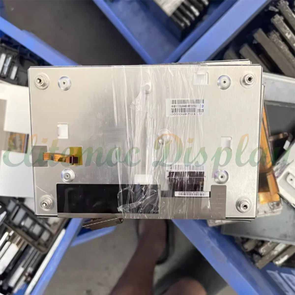 C070VAT01.0 7 "شاشة LCD تعمل باللمس لشركة هيونداي أونيك 2017-2019 استبدال الملاحة اللاسلكية