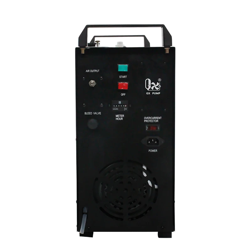 GX GX-E-5K1 Auto-Stop Setting, 496bar 7200psi High Pressure Breathe Air Compressor for Diving Aircompressor