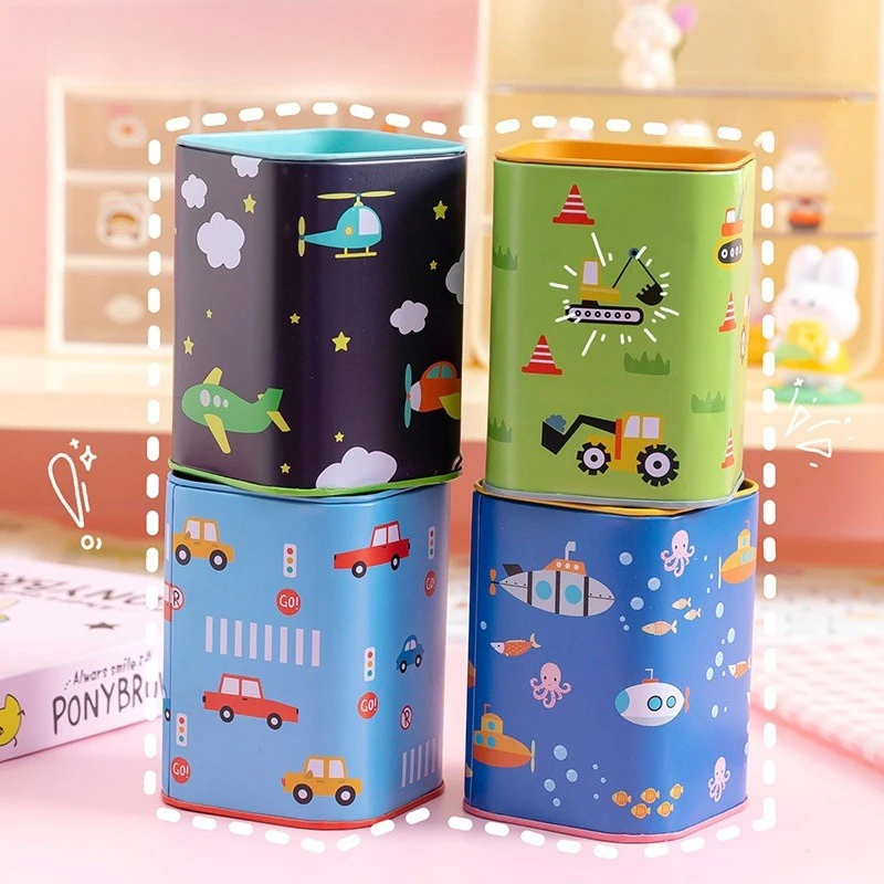 Kotak penyimpanan koin kartun, celengan kaleng kecil, wadah perhiasan, kotak penyimpanan koin anti pecah, celengan kaleng kecil