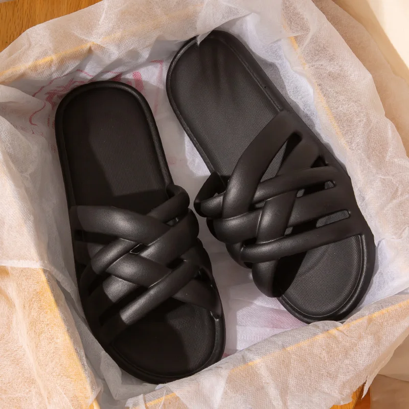Women's Bathroom Slippers Non Slip EVA Shower Slides Sandals Embossed Summer Pool Shoes Suitable Indoor Or Outdoor image 5