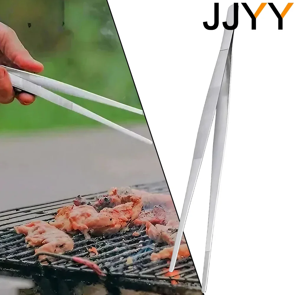 

JJYY Grill Tweezers Pastry Clamp Kitchen Meat Barbecue Tweezers Pointy Tweezers Utility Tongs Cooking Kitchen Tongs Chef Tongs