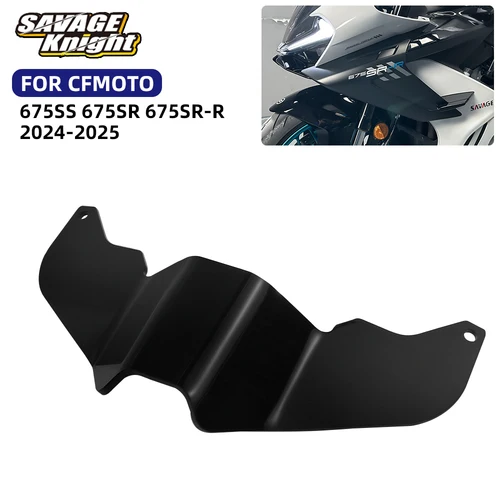 2025 675SS 675SRR Winglet dinámico de motocicleta para CFMOTO 675SR 675SR-R 675 SS/SR/SRR 2024 carenado delantero alerón guía de labio inferior