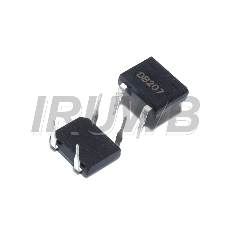 20PCS DB207S Power Diode DB207 Bridge Rectifier DIP4 1000V 2A Rectifiers Electronic Components IC