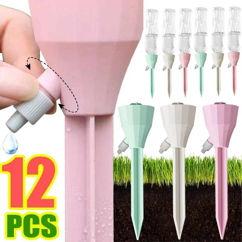 Plants Irrigation System Adjustable Drip Irrigation System Automatic Self Watering Spikes Indoor Outdoors Potted Garden Supplies