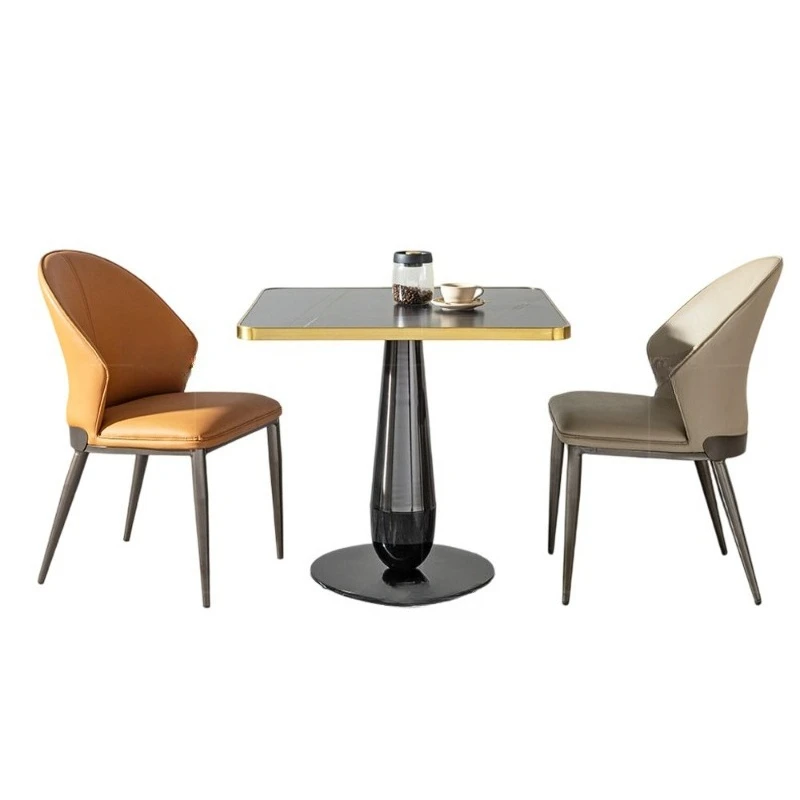 

Italian light luxury restaurant tables and chairs high-end hotel tables and chairs