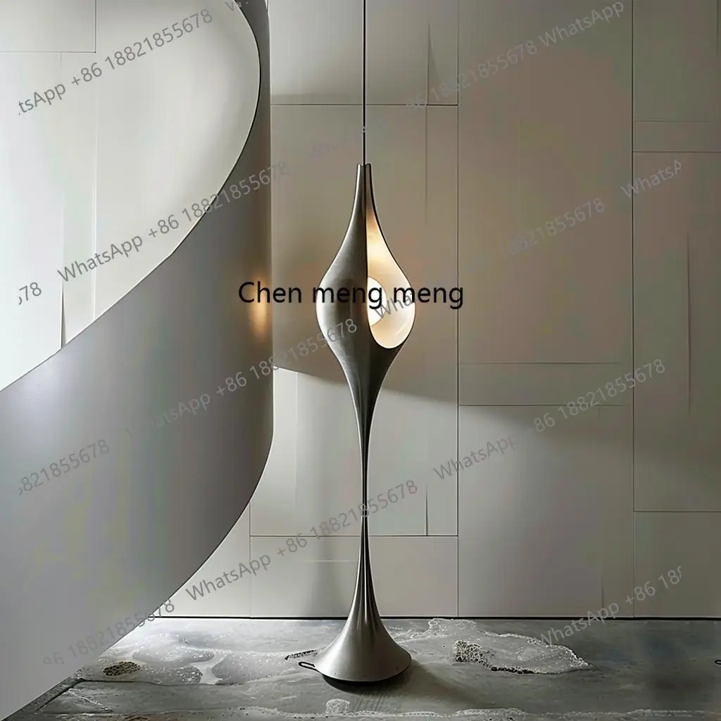 

Retro floor lamp full spectrum eye protection living room atmosphere ornament exhibition hall decorative lamp vertical lamp