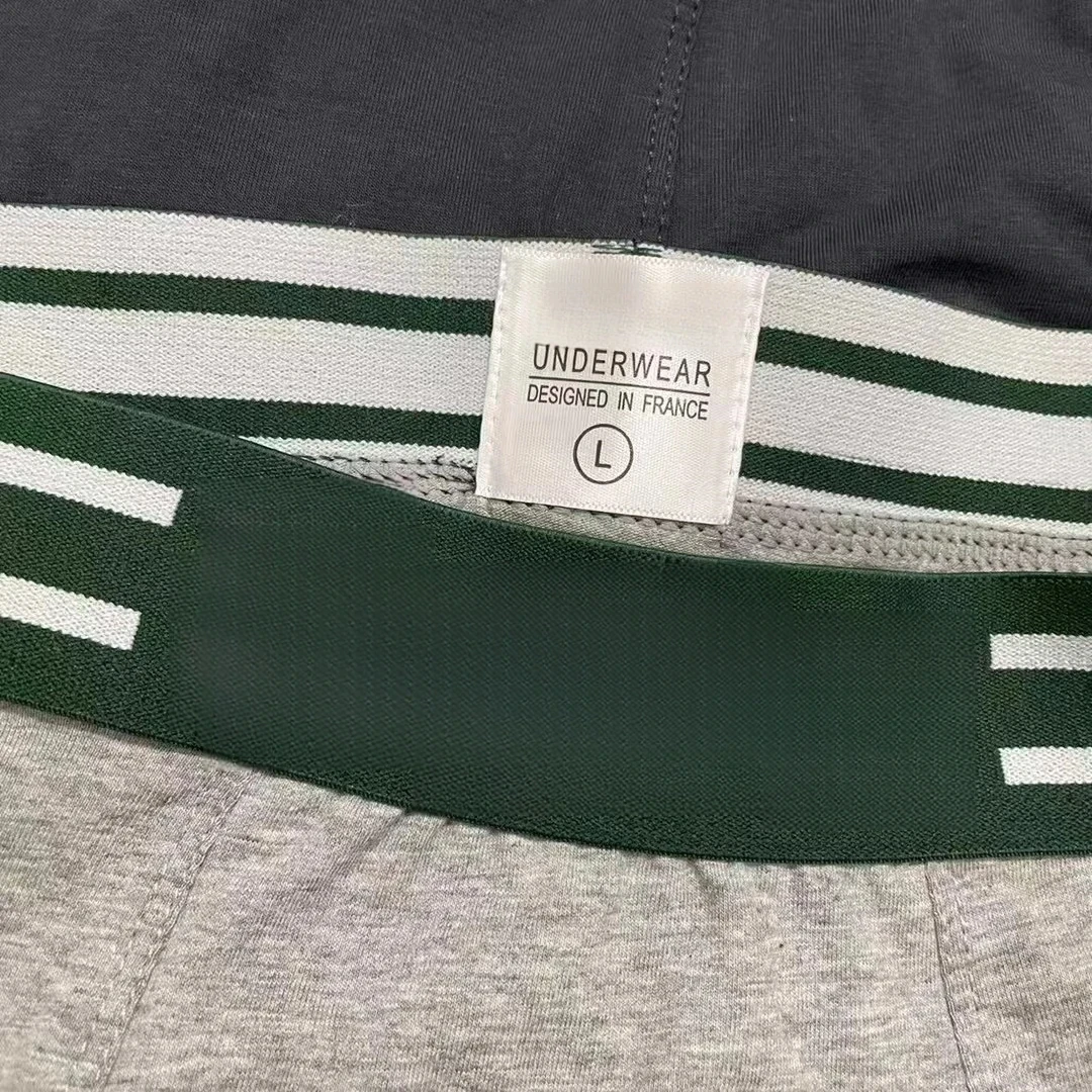 Bóxer con cinturón de malla para hombre, ropa interior sin costuras, suave y cómoda, con letras