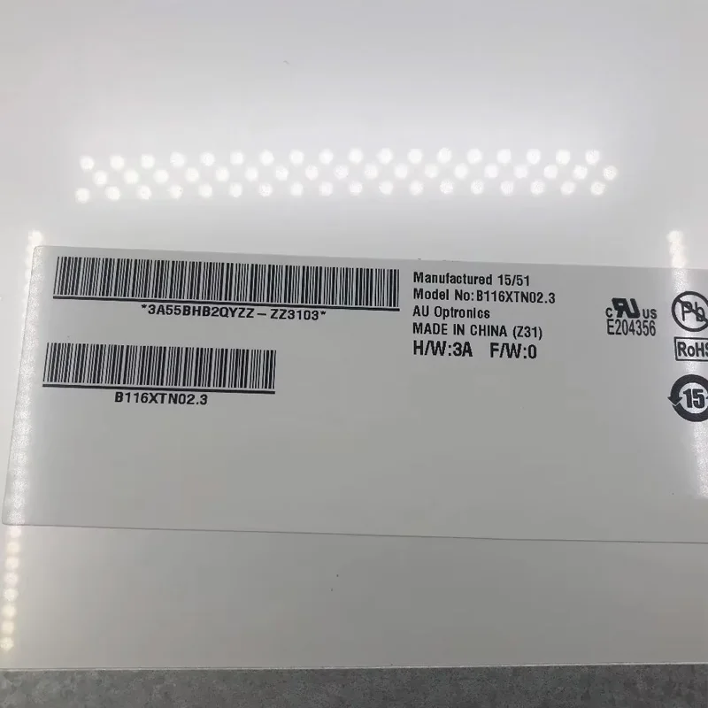 11.6 LCD B116XTN01.0 B116XTN02.1 B116XTN02.3 صالح N116BGE-EA1 N116BGE-EB2 N116BGE-EA2 M116NWR1 R7 شاشة الكمبيوتر المحمول 30pin
