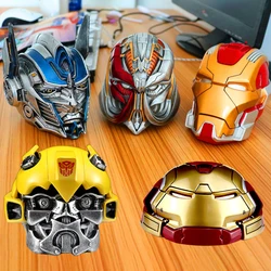 Marvel The Avengers Mk43 Mk44 Transformers Megatron Bumblebee Fashionable Ashtray Storage Box Decorations Festival Gifts