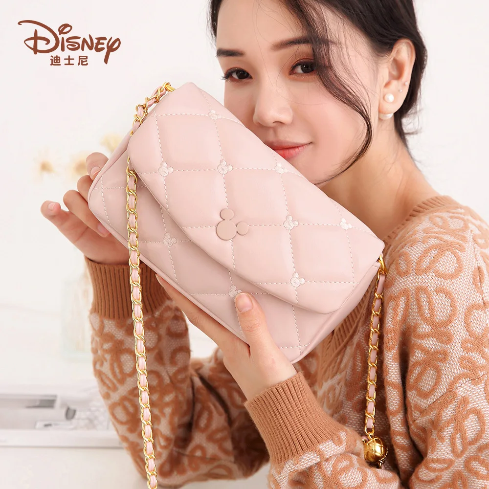 

Кошельки и сумочки Disney с Микки Маусом, вместительная милая сумка через плечо из искусственной кожи, милый бумажник
