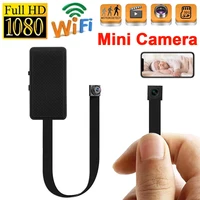 Mini Cámara WiFi HD 1080P, Videograbadora Portátil, Micro Videocámara, Cámara Web Inalámbrica P2P, Grabación en Bucle, Compatible con Visualización Remota
