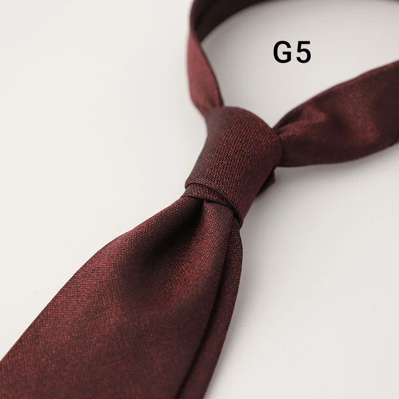 8 cm Herren-Luxus-Krawatten, Herren-Business-Krawatten, Paisley-gestreift, rot, marineblau, handgefertigt, lässige Krawatte, Krawatten, Accessoires – Detail 9