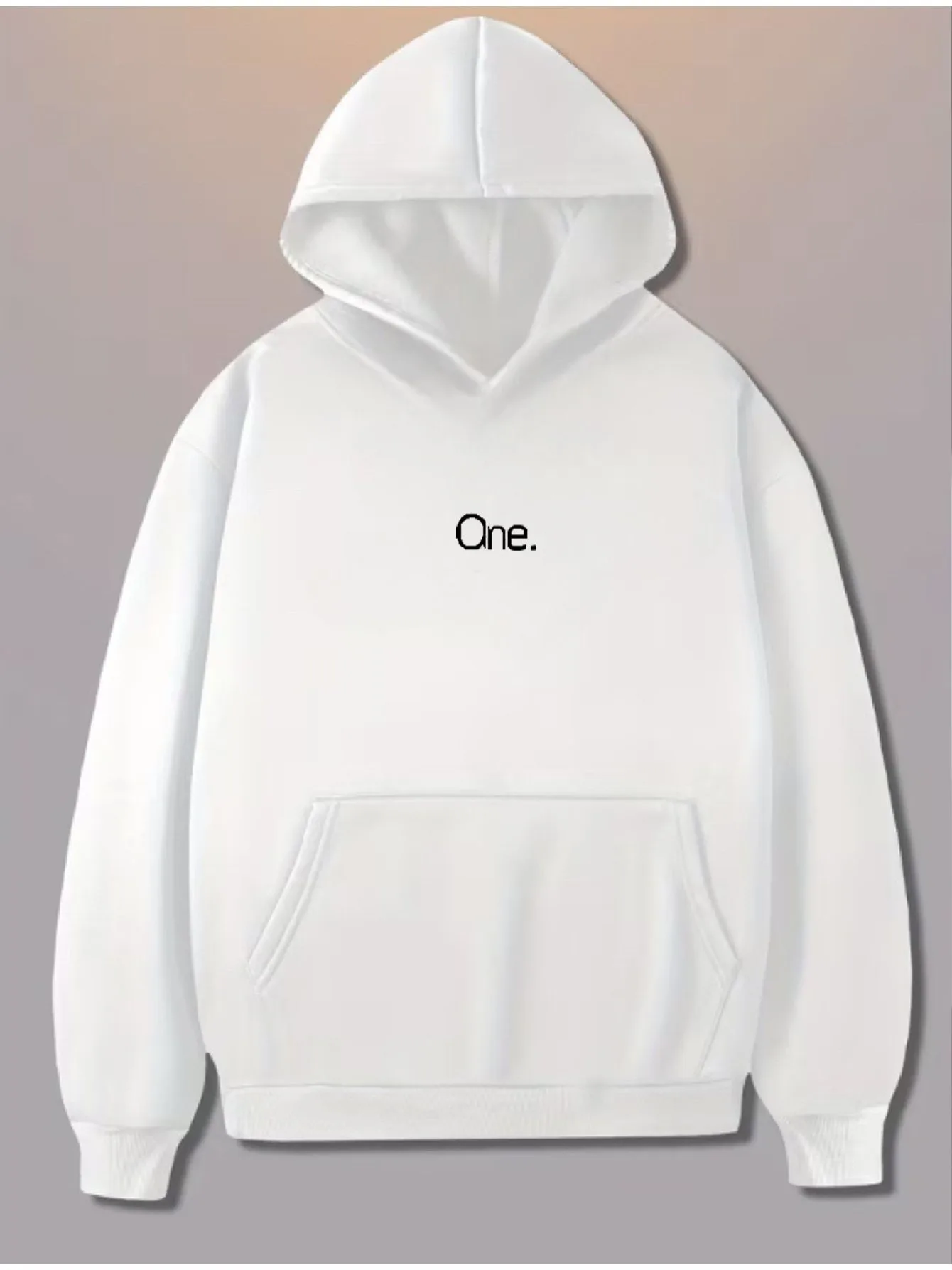Hoodie Sweater in Solid Color with Print Loose Fit for Spring, Autumn and Winter, Christmas Halloween Valentine'S Thanksgiving Festive Streetwear, Soft Comfortable Versatile Casual Attire, Easy Care Machine Washable