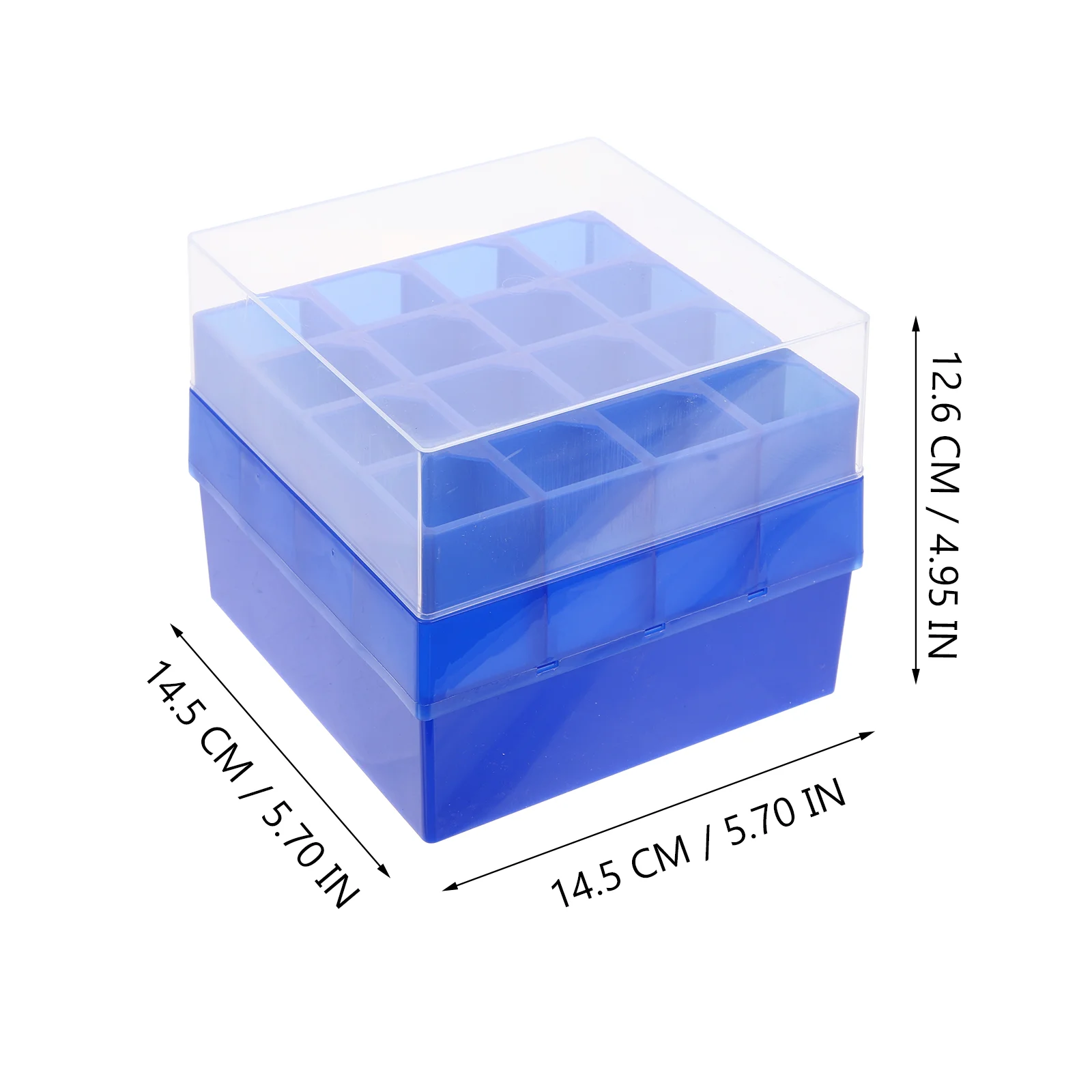 Centrifuge Tube Box 50 Ml Rack Freezer Storage Boxes Case Organizer Plastic Microcentrifuge