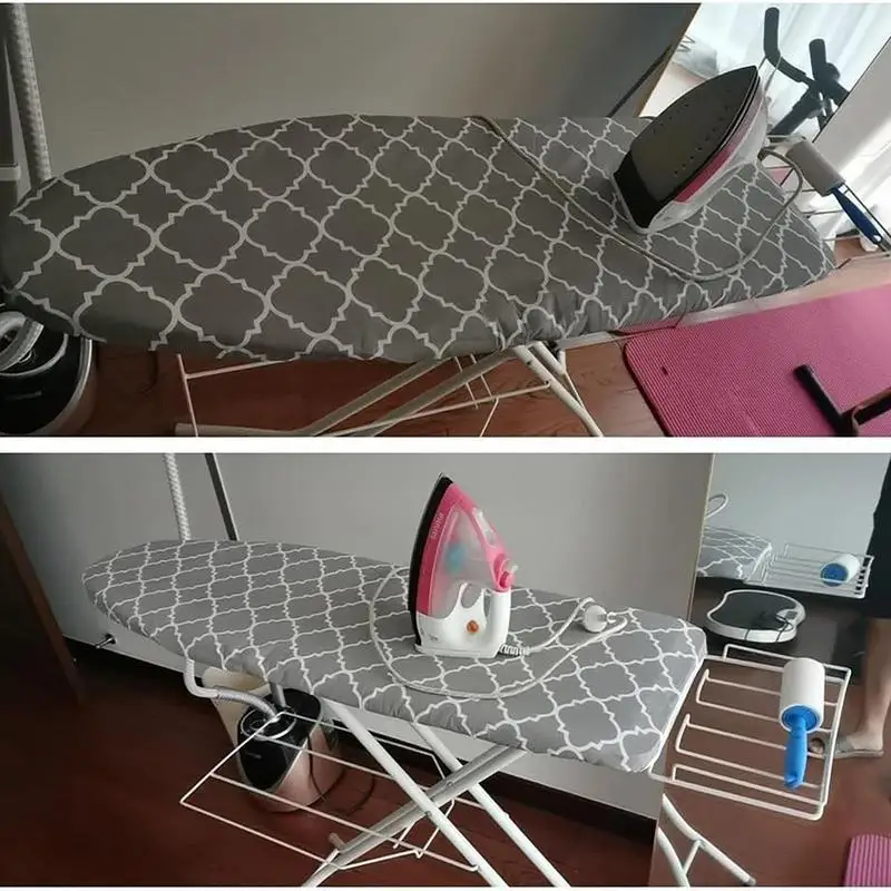 Ironing Board Cover Scorch Resistant Extra Thick Cotton Iron Cover with Padding Heat Reflective Heavy Duty Pad For Ironing Board