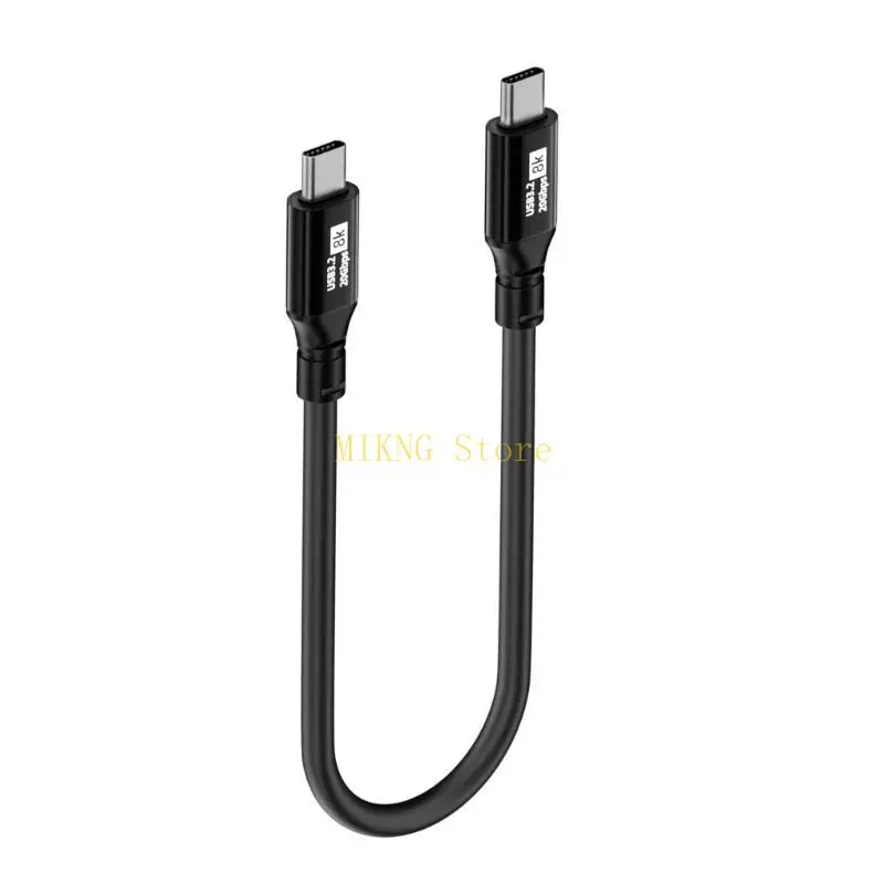 100W 타입 C 타입 C 충전 케이블, USB C 빠른 충전 와이어 라인 지원 20GBPS 데이터 동기화 랩톱 및 최고의 판매