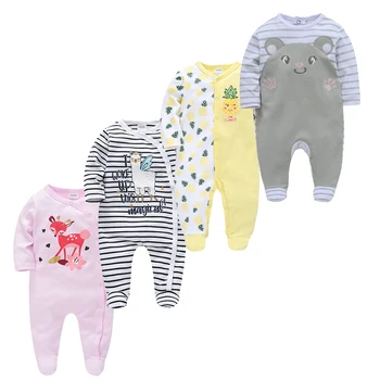 Cotton Polka Dot Baby Romper 5