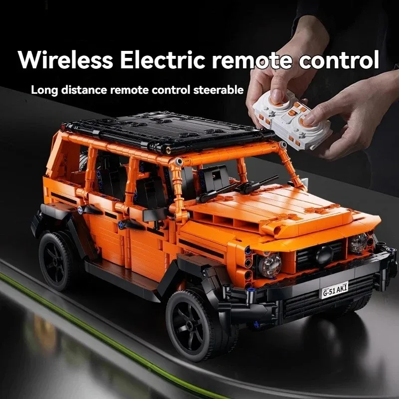 ใหม่ทางเทคนิค Professional Line Off Road Car1:14 Building Block MOC อิฐก่อสร้างรถของขวัญของเล่นสําหรับเด็กผู้ใหญ่ Birthda
