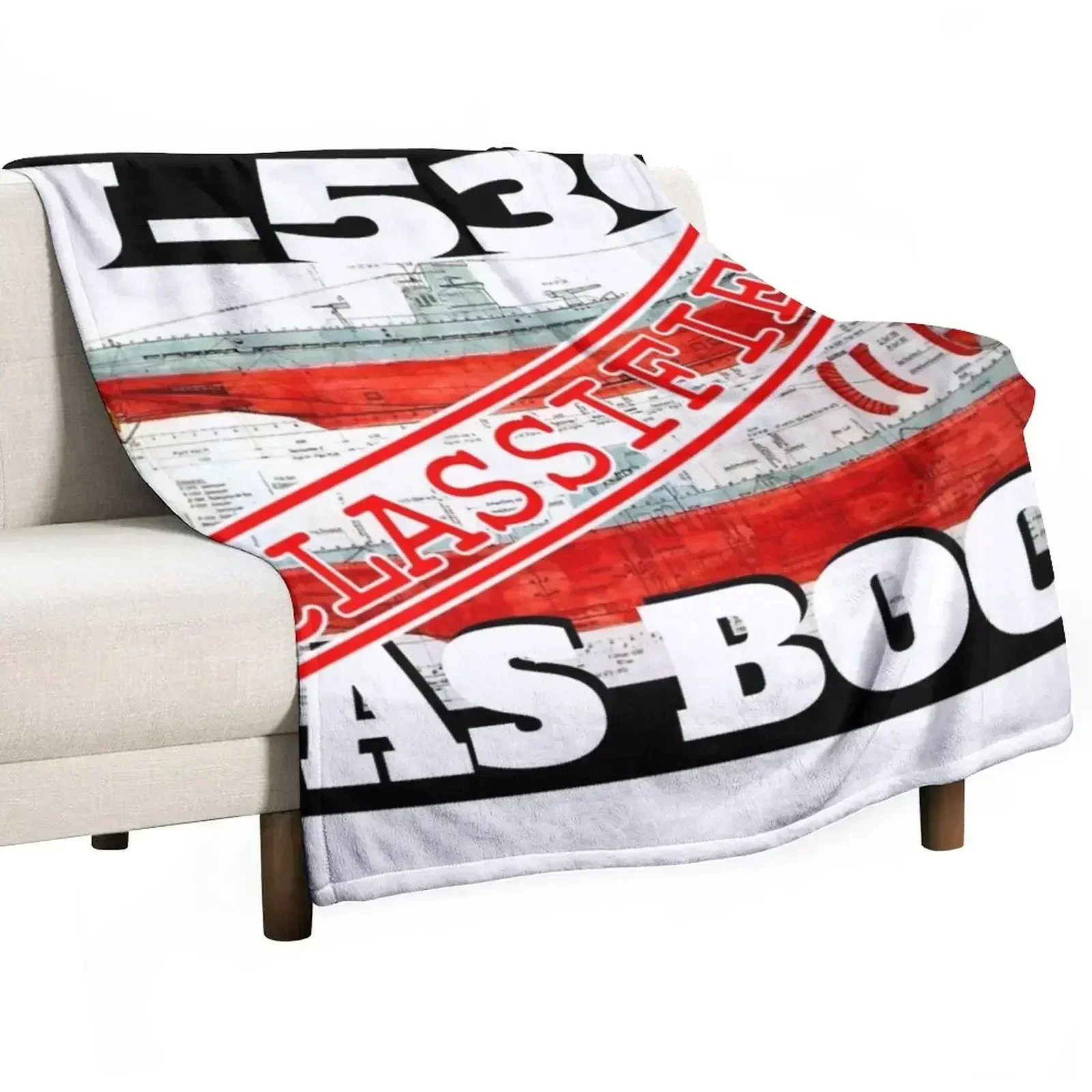 Das Boot U-530 Throw Blanket Single for winter Blankets