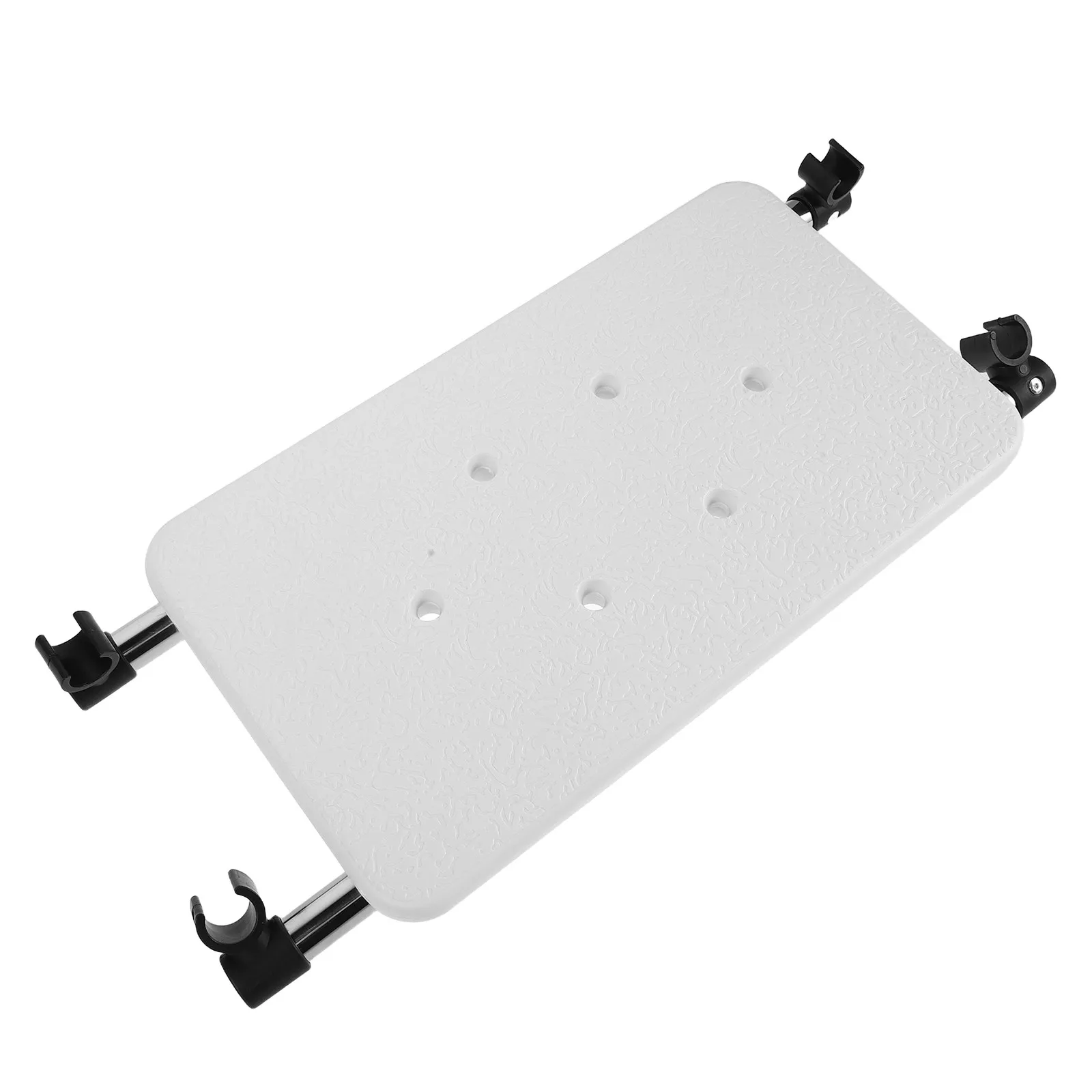 Walker Bath Seat Attachment Reversible Flip-Down Design for Seniors Disabled Universal Fit Shower Seat with Perforated Drainage