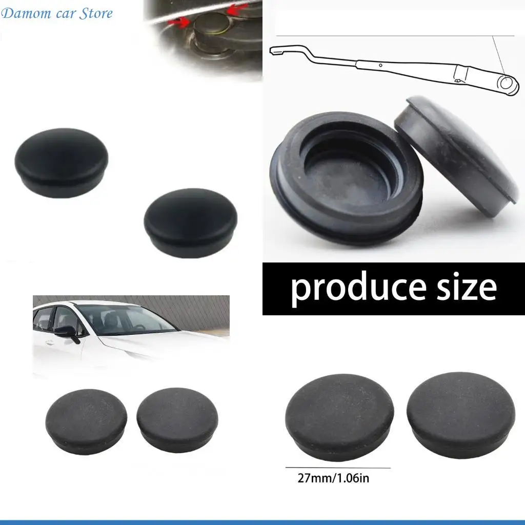 

A2UC 2Pcs Rear Wiper Arm Covers 983903F000 Part Number Rear Windscreen Wiper Arm Rocker Bolt Cover Cap