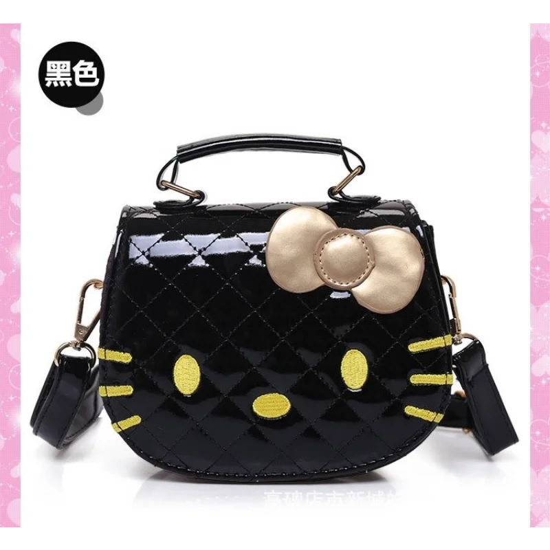 2024 neue Hallo Kitty Mädchen Umhängetaschen niedlichen Cartoon wasserdichte Umhängetasche Mode Kinder Anime Handtasche Geschenke Geburtstags geschenke