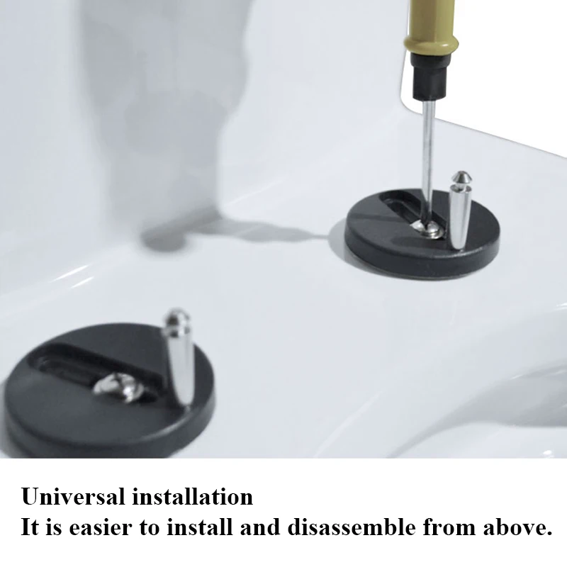 Universal U Shape Elongated Slow Close WC Toilet Seats Cover Bowl Lid Top Mounted Quick Release PP Board Soft Closure XY22096PP