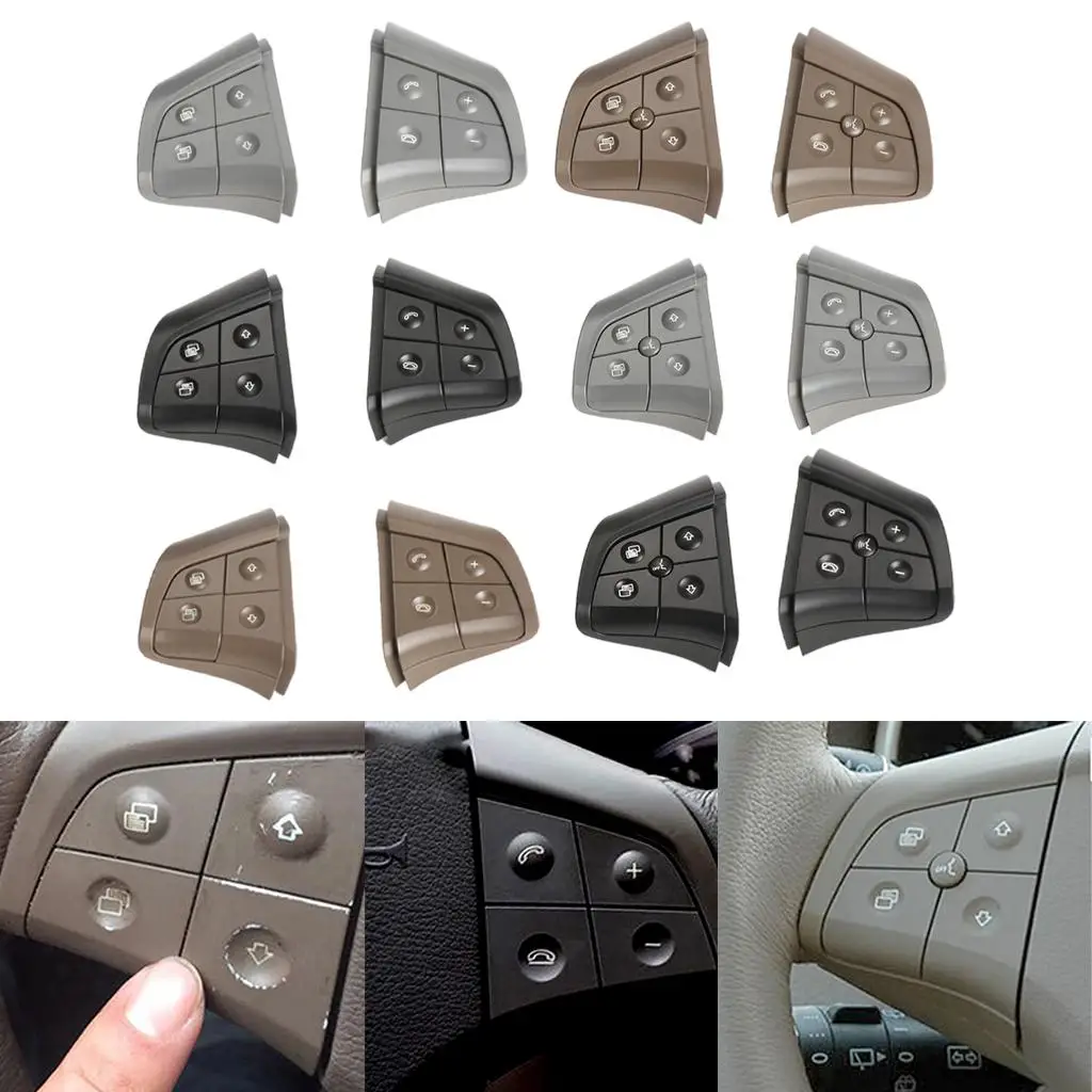 

Steering Wheel Switch Control Buttons 1648208010 W164 W245 W251 GL ml R B-Class