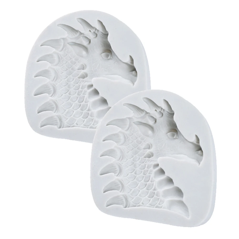 

Dinosaur Chocolate Mould Easter Silicone Mold Creative Baking Tool Fondant Cake Nonstick Easy Clean Home Professional Use