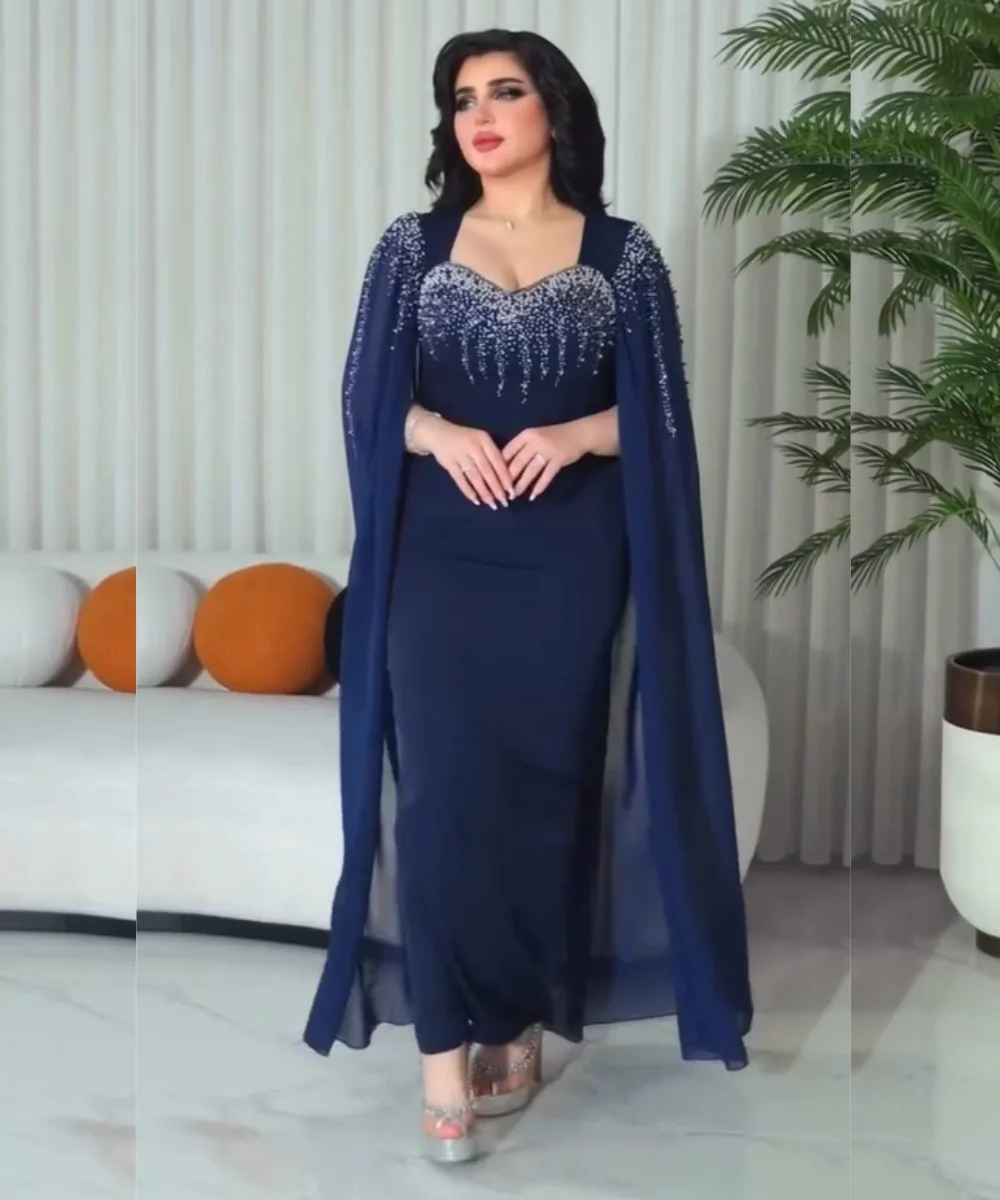

Customized Fashion Jersey Sequined Straight Sweetheart Midi Bespoke Occasion Evening Dresses Sizes Available