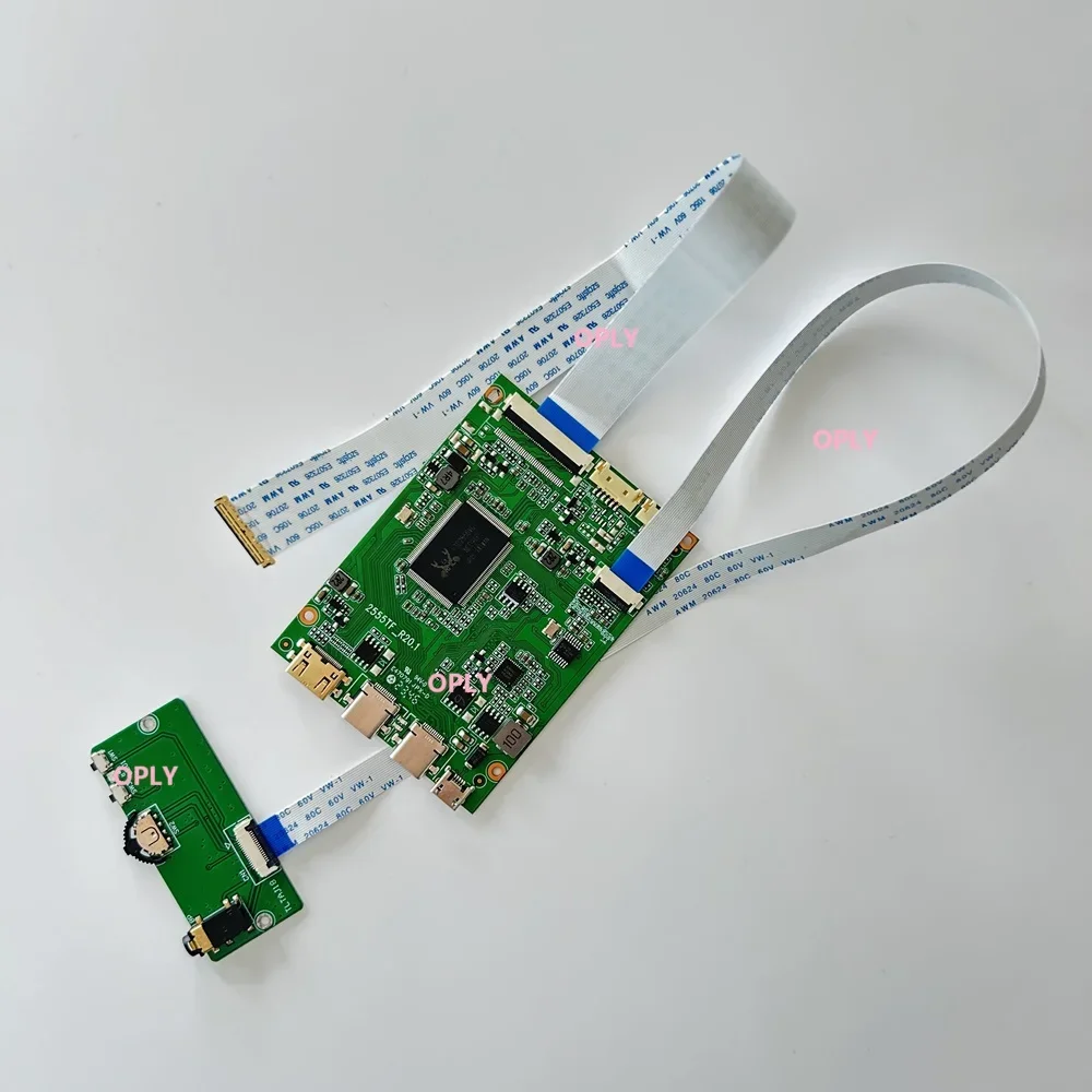 EDP controllor board kit 2 TYPE C Mini HDMI-compatible for NV156FHM-N4H NV156FHM-N4N NV156FHM 1920X1080 15.6