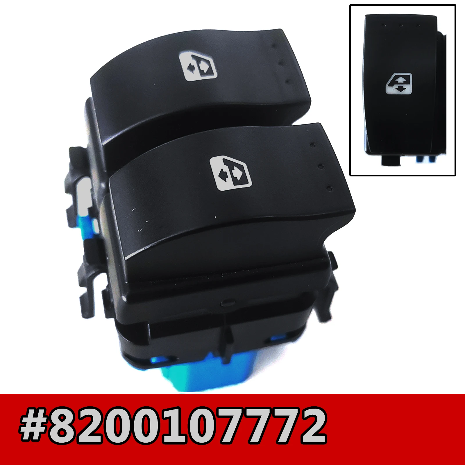 

10 Pins Electric Window Switch 8200107772 For Renault Megane II SCENIC II GRAND SCENIC II 2002 2003 2004 2005-09 Car Accessories