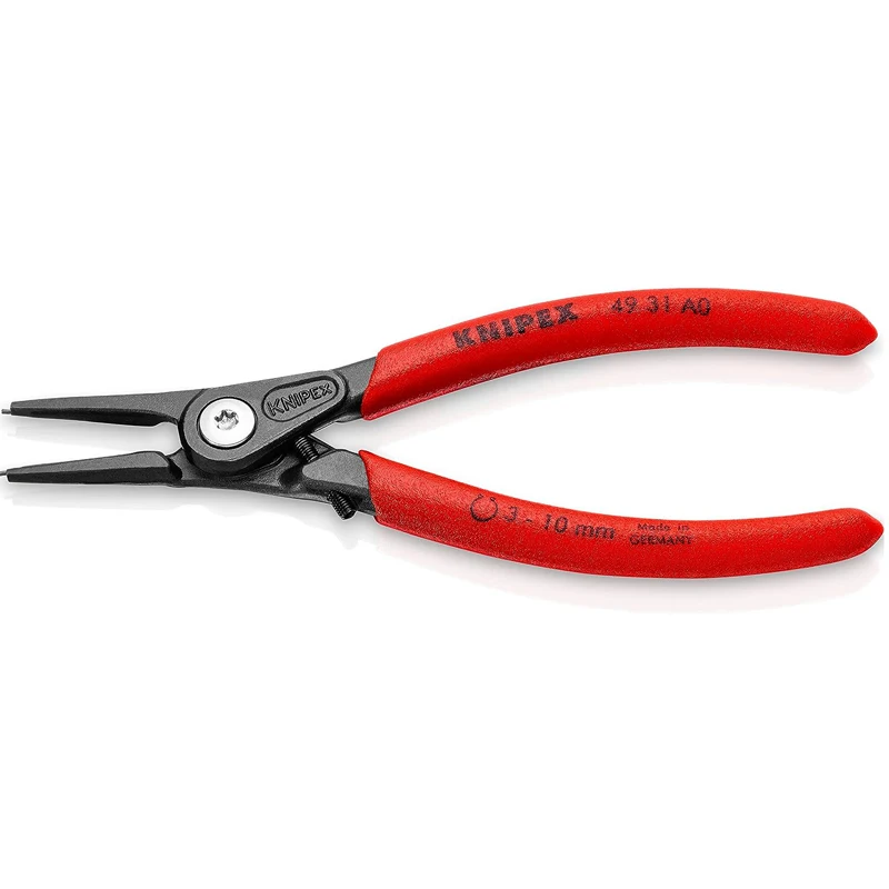 KNIPEX 49 31 A0 Precision Circlip Pliers Adjustment Using Hexagonal Screw High Quality Materials  Exquisite Workmanship