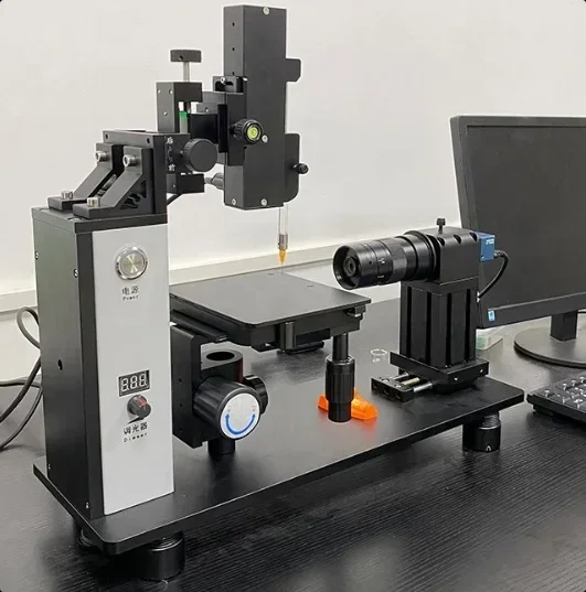 Water Optical Contact Angle Goniometer Meter Measurement Instrument Tester Measuring Device Test