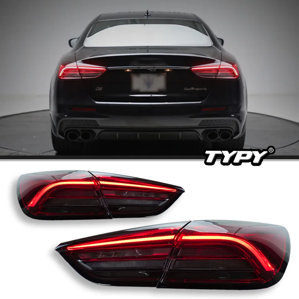 車のledテールライトアセンブリためマセラティクアトロポルテ2013-2021