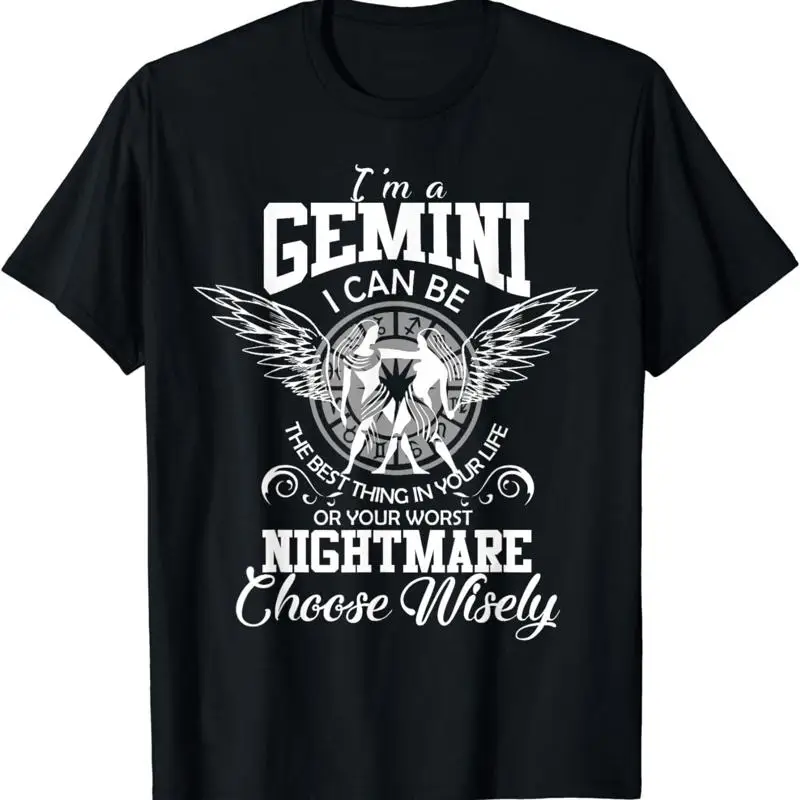Близнецы Знак Зодиака День Рождения Забавная футболка «Я» Близнецы Знак Зодиака День Рождения Забавная футболка «Я»