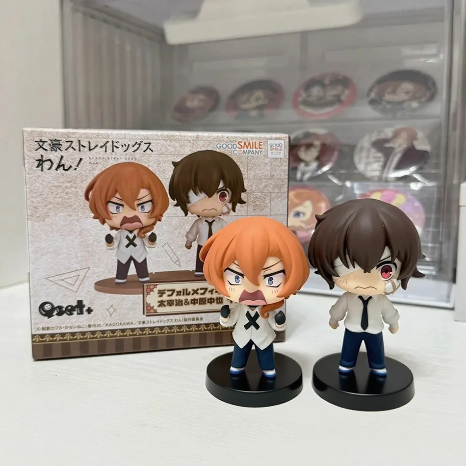 Figura de PVC de 22 cm de Dazai Osamu y Nakahara Chuuya del Anime Japonés Bungou Stray Dogs, Modelo Coleccionable, Decoración de critorio, Regalo, Juguete Figura de PVC de 22 cm de Dazai Osamu y Nakahara Chuuya del Anime Japonés Bungou Stray Dogs, Modelo Coleccionable, Decoración de critorio, Regalo, Juguete