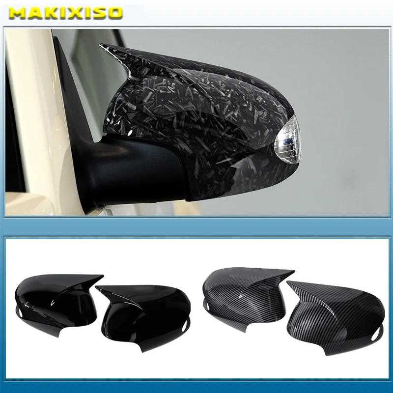 

For Volkswagen VW Beetle 2002 2003 2004 2005 - 2010 Carbon fiber Look Side Wing Mirror Cover Side Rear View Mirror Caps Cover