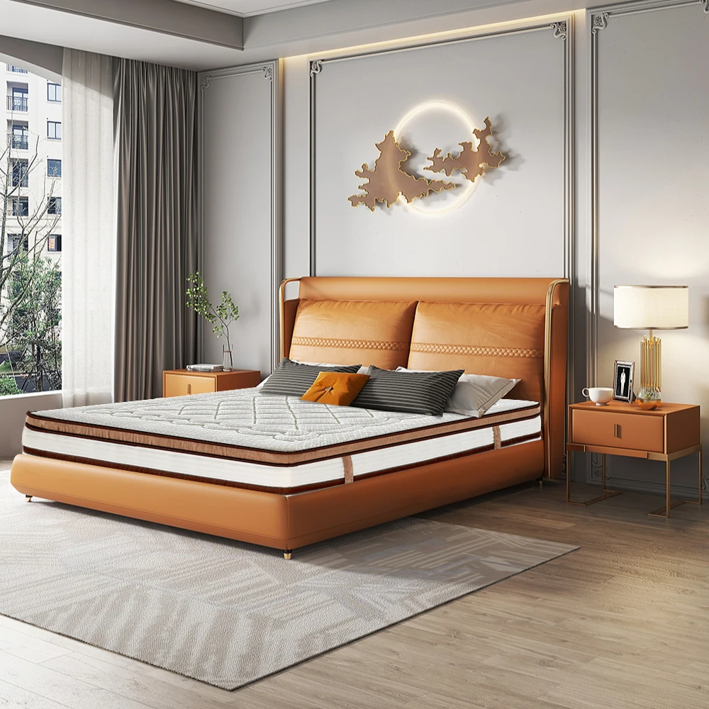 Matelas Colchon Roll Up Mattress Spring Bed Mattress King Size Mattress Gel Memory Foam