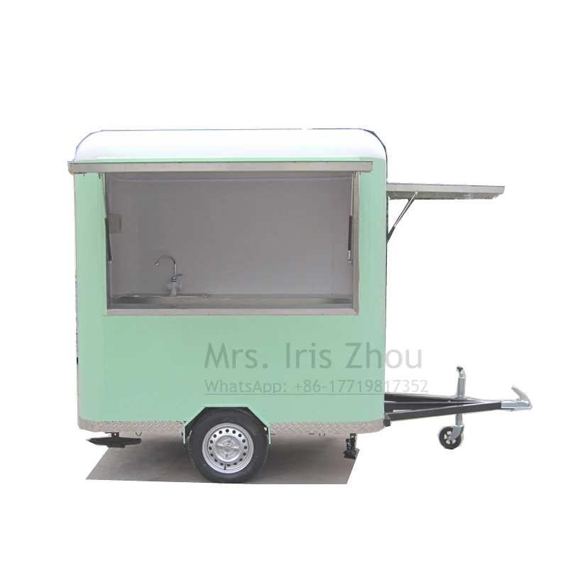 

Food Vending Trailer cars for sale Mobile Restaurant Trailer/fast snack trailer/fast food carts selling food truck for sale