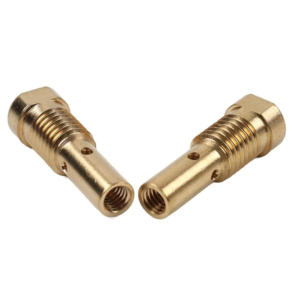 حامل طرف ناشر الغاز لحام باك HD MIG لحام 10949 موديل 35N حامل فوهة نحاسي مصمم لاستقرار اللحام