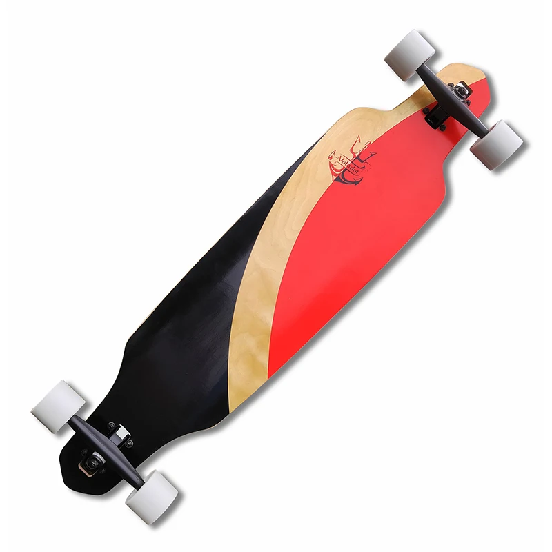 40 Inch Complete Longboard Skateboard Cruiser for Freestyle and Cruising