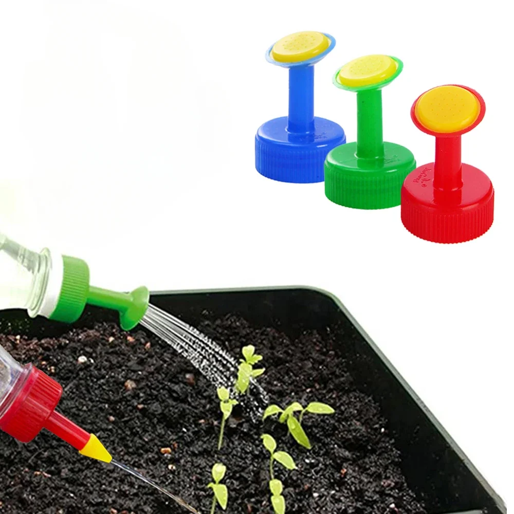 

3pcs Garden Plant Watering Sprinkler Bottle Cap Nozzle DIY Mini Irrigation Head Suitable For Indoor And Outdoor Nursery Potted