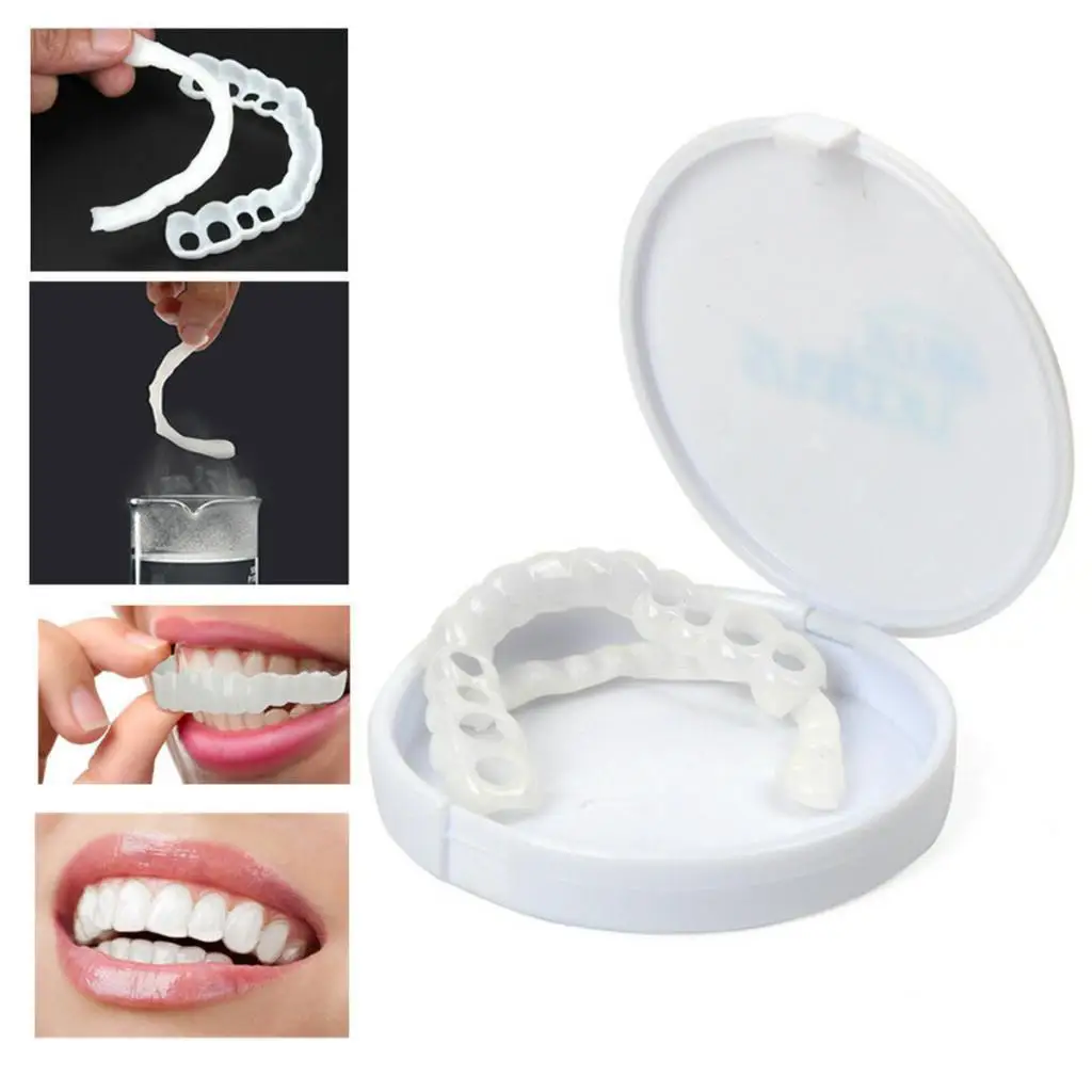 

3-4pack 2pcs/Set Smile Cosmetic Veneers Tooth Covers Dental Oral Care