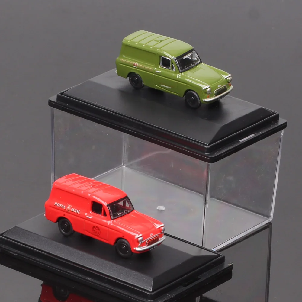 1:76 Scale Diecast Alloy Ford Anglia Van Truck Toys Cars Model Classics Nostalgia Adult Collectible Souvenir Gift Static Display