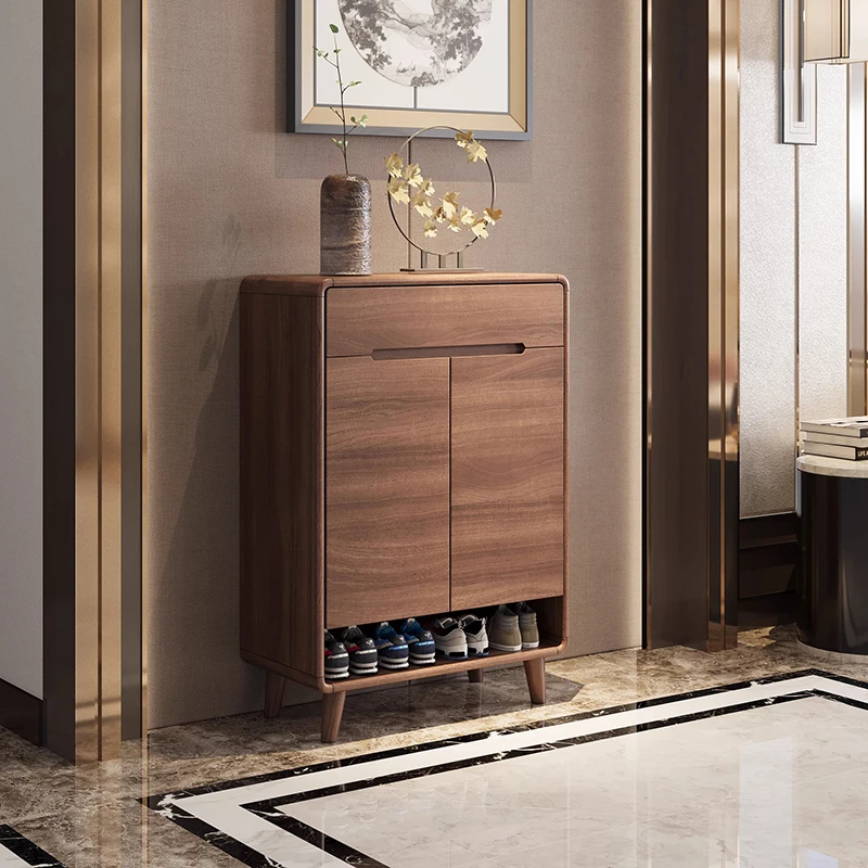 Wooden Organizer Shoe Cabinet Storage Living Room Mobile Display Designer Box Shoe Shelf Luxury Archivadores Hotel Furniture