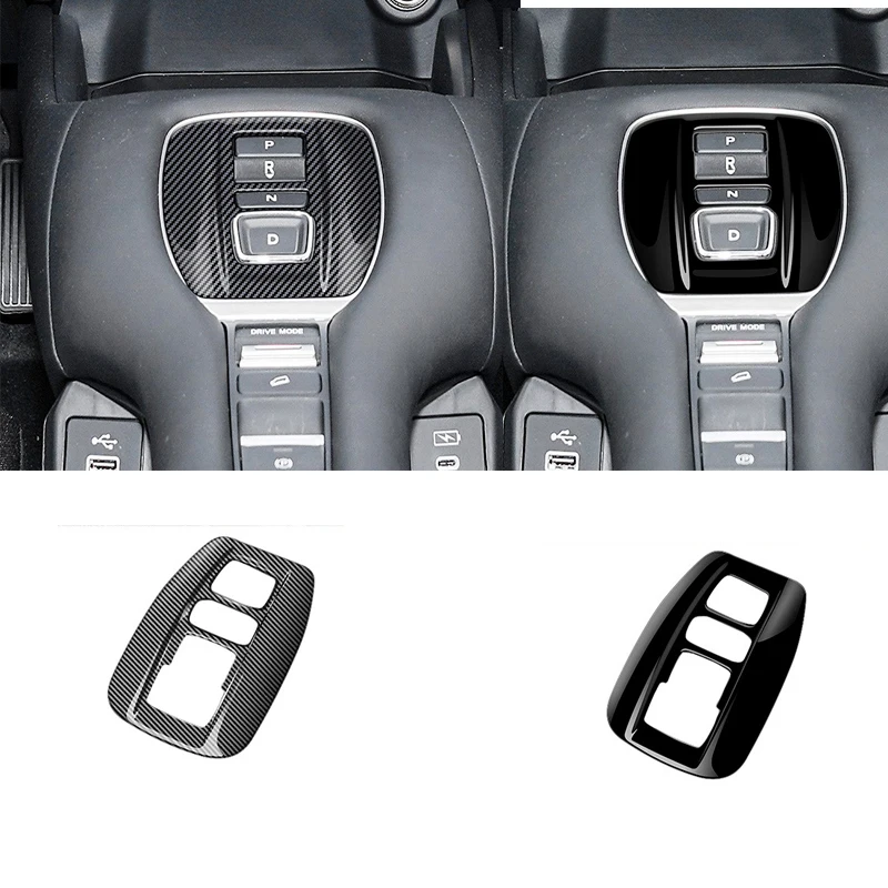

RHD для Honda ZR-V ZR V ZRV 2022 2023, ABS, углеродное волокно, центральная консоль, панель переключения передач, накладка, аксессуар для интерьера