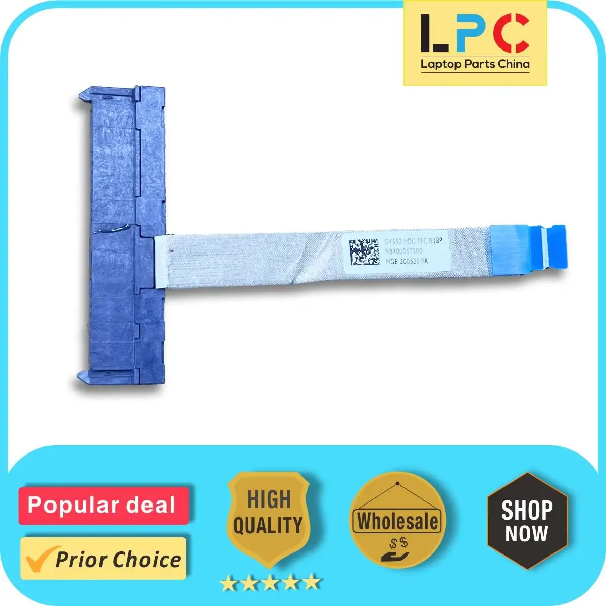 For Lenovo Legion 5 5P 5-15IMH05H 5-15ARH05 HDD Cable NBX0001T100 New Laptop SATA Hard Drive Connector Flex Cable